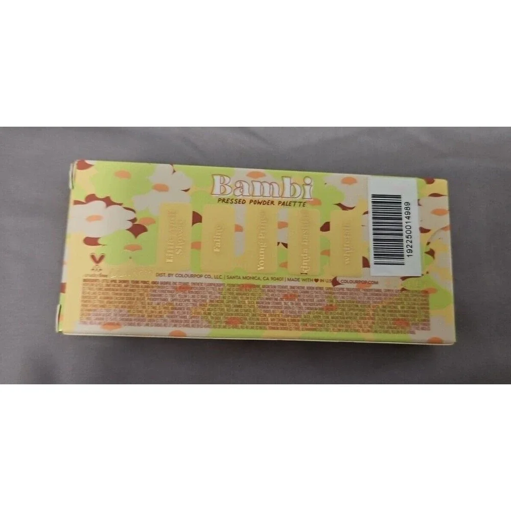 Colourpop Disney Bambi Collection Eye Shadow Palette